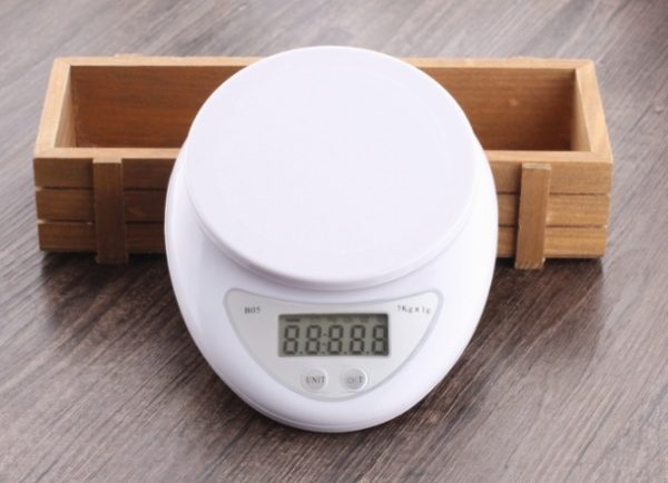 Mini kitchen scale 5Kg mini simple kitchen health baking scale Electronic scale precision 0.1g - Image 3