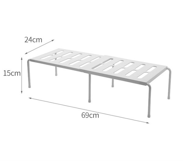 Telescopic kitchen rack kitchen supplies rack - Image 5