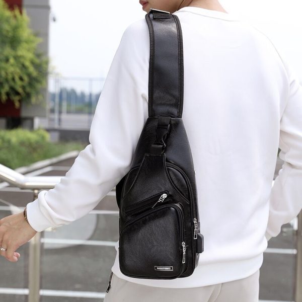 Waterproof casual one-shoulder messenger bag - Image 10