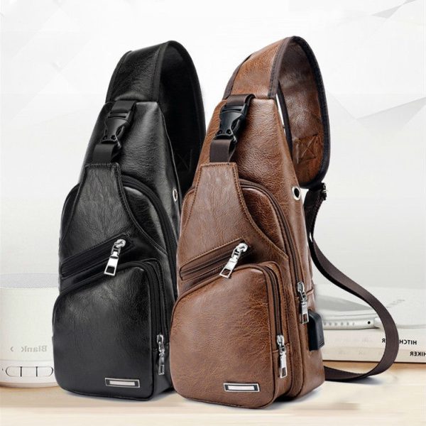 Waterproof casual one-shoulder messenger bag - Image 4