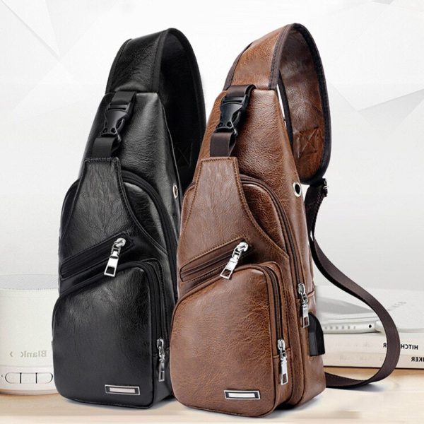 Waterproof casual one-shoulder messenger bag - Image 9