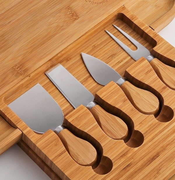 Multipurpose Cutting Board Knife Drawer Cheese Cutting Board Square - Image 5