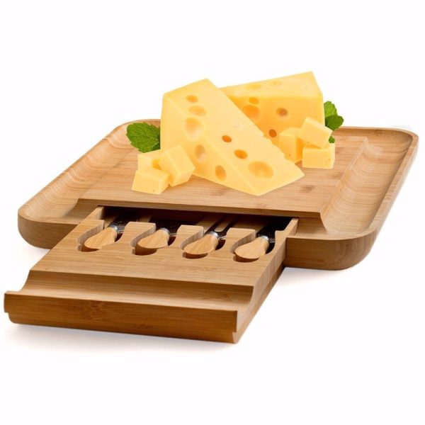 Multipurpose Cutting Board Knife Drawer Cheese Cutting Board Square - Image 4