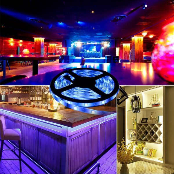 20M 5050 RGB LED Strip Light Waterproof IP65 12V 44 KEY IR CONTROLLER In  Outdoor - Image 5