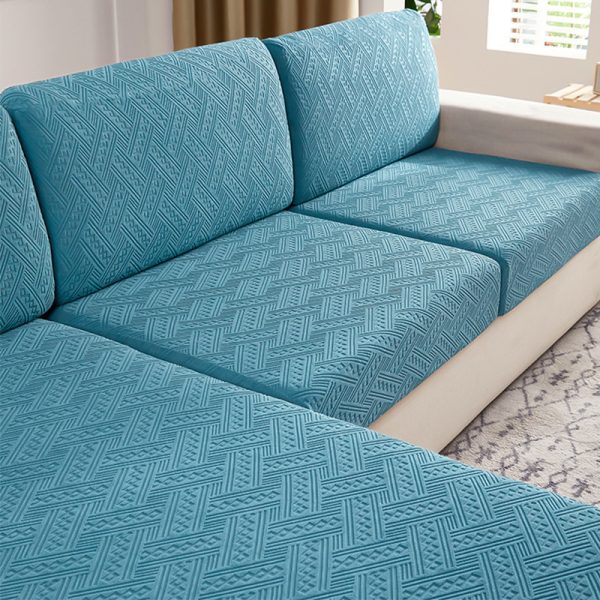 Stretch Sofa Cover Seat Cover Sofa Solid Color Sofa Cover - Image 9