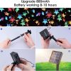 Solar Powered Star Fairy String LED Lights Waterproof Xmas Garden Outdoor Decor - Image 6