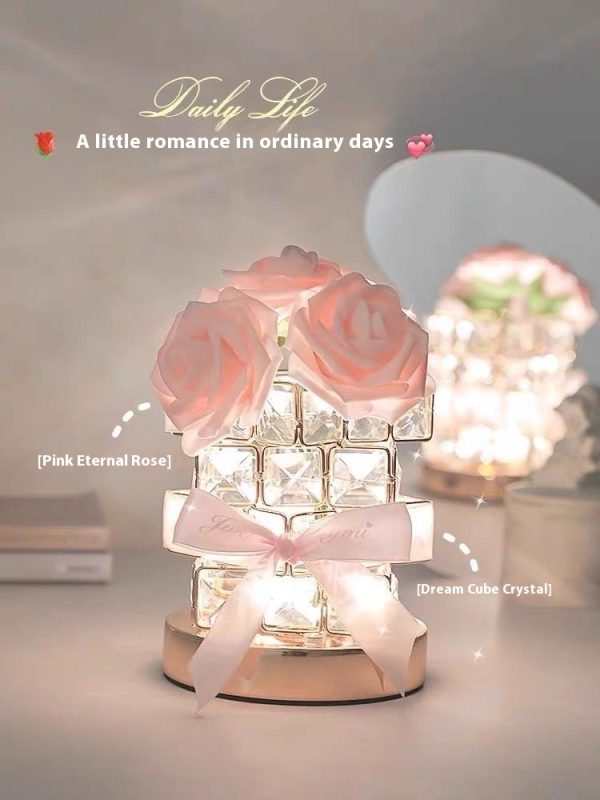 520 Gift Rose Cube Atmosphere Table Lamp - Image 10