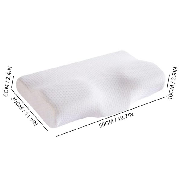 Memory Pillow - White Small -50X30CM - Image 2