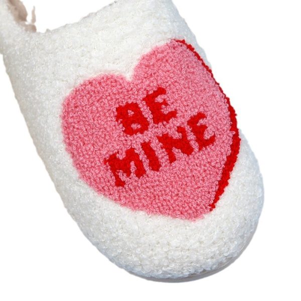 Valentine's Day Love Cotton Slippers - Image 6