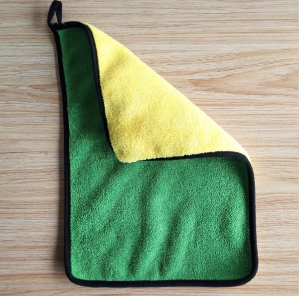 Two-color Couble-sided Car Dual-use Cleaning Car Wash Towel - Image 4