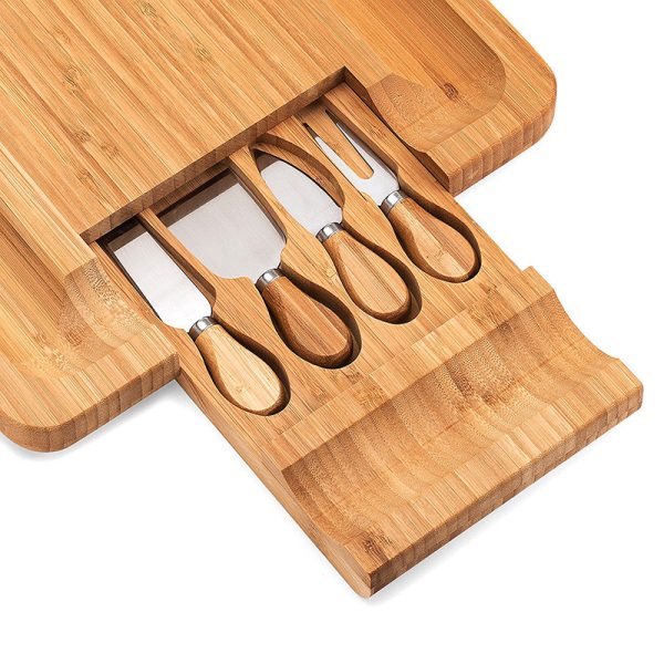 Multipurpose Cutting Board Knife Drawer Cheese Cutting Board Square - Image 2