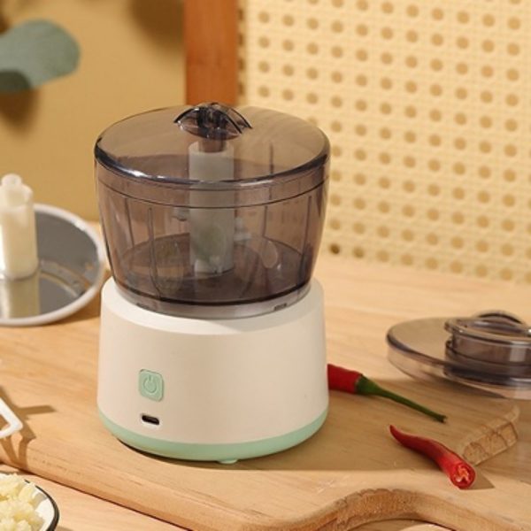 White Multi-functional Food Processor, Simple Appearance And Versatile, Multi-functional Integration, Good Helper In The Kitchen. - Image 2