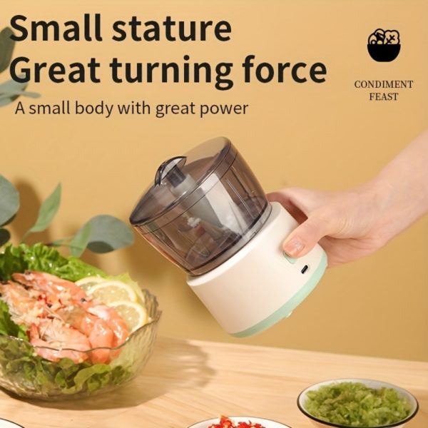 White Multi-functional Food Processor, Simple Appearance And Versatile, Multi-functional Integration, Good Helper In The Kitchen. - Image 10